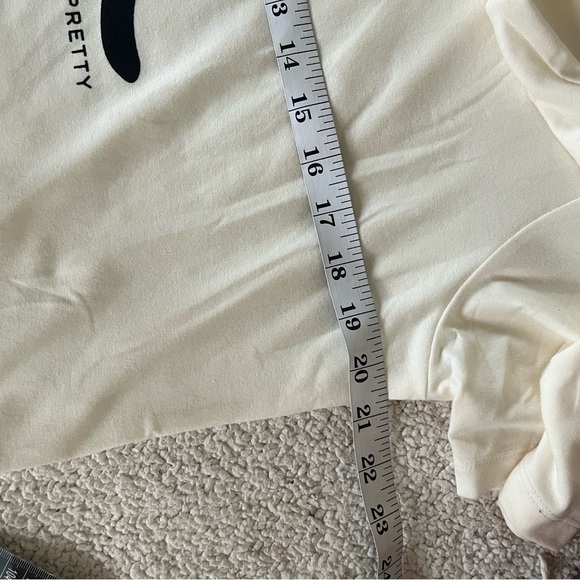 LuLaRoe cat lover Cream Tee with Black Cat Design graphic tee M - Picture 7 of 8